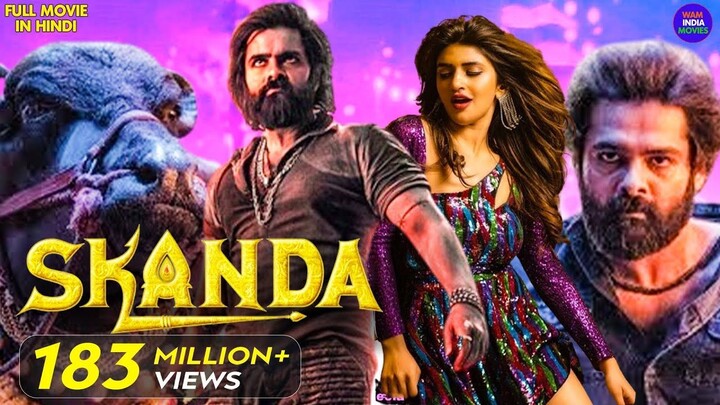 SKANDA _ Ram Pothineni's _ New Released South Indian Hindi Dubbed Movie 2024 _ Sreeleela