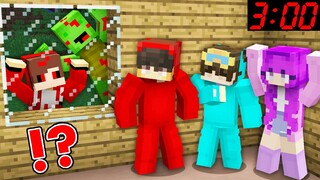 JJ and Mikey Became Exe Monsters and CAME to Nico and Cash in Minecraft Challenge Pranks - Maizen