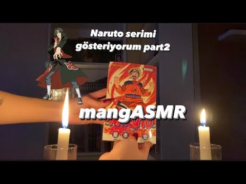 mangASMR YAPTIM| Naruto Serimi Gösteriyorum part2 amaASMR|Efsaneviahmak #asmr #manga #anime #naruto