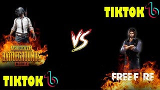 TIKTOK FREE FIRE YANG LAGI VIRAL FF VS PUBG 🔥