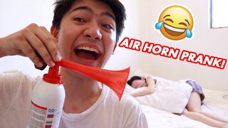 AIR HORN PRANK KAY LOVE (GISING NA) | WE DUET