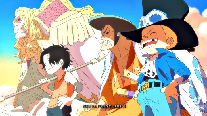 the next pirate king MONKEY D. LUFFY