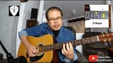 D Chord Guitar Lesson - Variations on Fret Board by Edwin-E