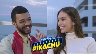 ENTREVISTANDO A JUSTICE SMITH / Detective Pikachu