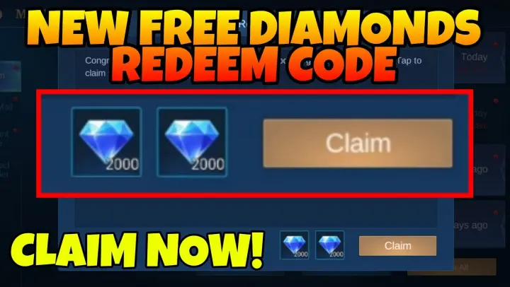 Ml redeem code 2021 diamond