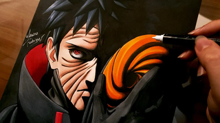 OBITO UCHIHA - Anime Drawing