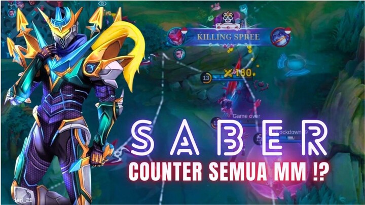 Fix Saber Counter semua MM !!