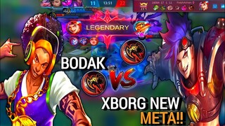 NEW META XBORG JUNGLE VS BODAK TOP GLOBAL BRUNO | MLBB SEASON 21 MARKSMAN META? |  MASTER BODAK MLBB