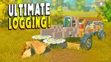 Ultimate Logging Machine and New Cosmetics! - Scrap Mechanic Survival - Early Access