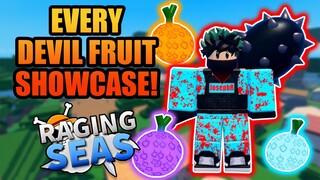 Every Devil Fruit Showcase in Raging Seas One Piece Roblox Game