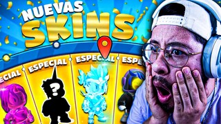 REACCIONANDO A LAS NUEVAS SKINS DE LA ACTUALIZACIÓN 0.42😱STUMBLE GUYS