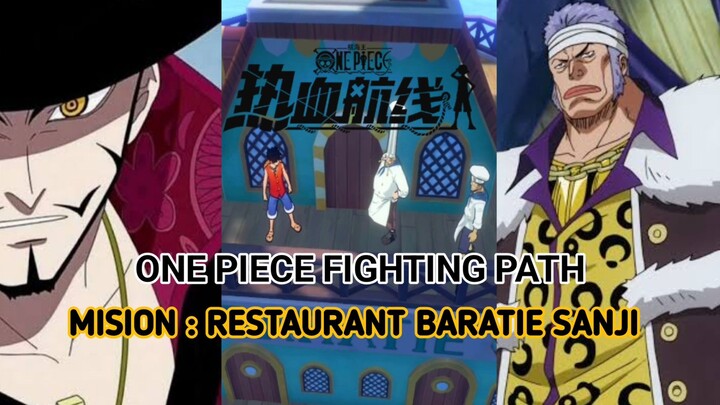 ONE PIECE FIGHTING PATH: sanji dan Restauran baratie