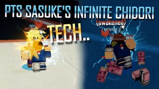 PTS Sasuke Now Has Infinite Awakened Chidoris In Base + New Tech In ABA..