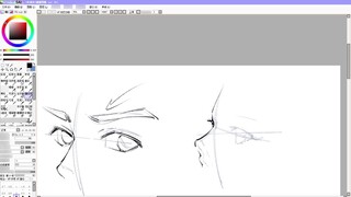 [SAI] วิธีวาดตาสองมิติ ทักษะการวาดตาของผู้ชาย