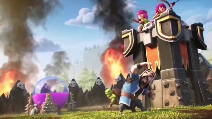 "Dark Shark" helps you get more ores! The latest 16 updates of Clash of Clans! XO Game Channel/Teach