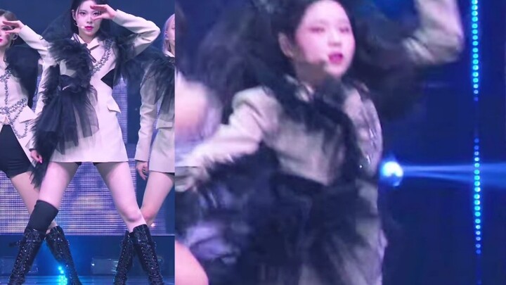 KBS pampers her? They choose to release the youngest member's live video at night! NMIXX debut song 