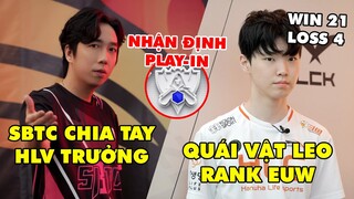 TIN GIẢI 324: HLV VIOLET RỜI SBTC VÌ LÝ DO SỨC KHỎE | CHOVY LÊN CAO THỦ SAU 19 TRẬN | PLAY-IN CKTG