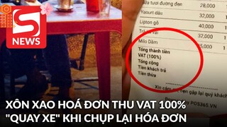 Xôn xao hoá đơn thu VAT 100% ngày Tết của 1 quán cà phê ở SG?