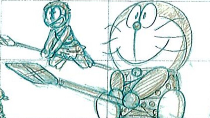 [Animation Storyboard] Lukisan sangat halus, sutradara film Doraemon menggambar storyboard OP sepert