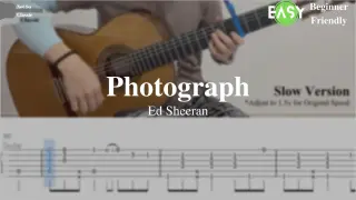Photograph - Ed Sheeran | Fingerstyle Guitar TAB (Full + Easy) | Learn in 5 minutes