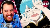 GREY?! || BLACK CLOVER Episode 44 and 45 REACTION + REVIEW