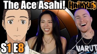 So This Is THE ACE Huh?! | Haikyuu!! Reaction S1 Ep 8