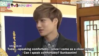 [ENG SUB] We Got Married Taemin Naeun Ep 32 EXO Suho Kai