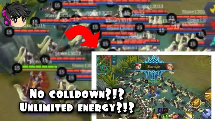 Fanny unlimited energy?!?! No colldown!?!? | Mobile Legends Indonesia