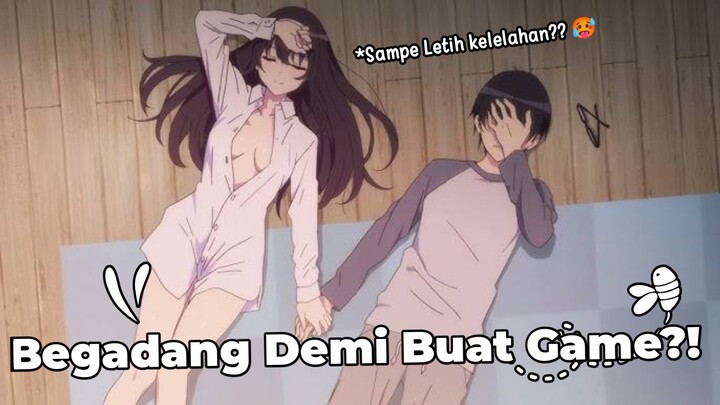 Bersama 3 Gadis Membuat Game Dating?? Review Saenai Heroine no Sodatekata~