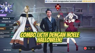 COMBO LITCH DENGAN NOELE HALLOWEEN DI TOP 100 UPPER LEAGUE 🍀 BLACK CLOVER MOBILE