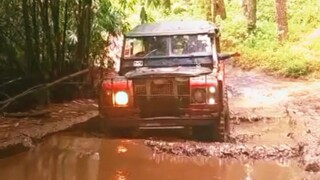 JALUR SUKAWANA CIKOLE LEMBANG BANDUNG - MANTAP PISAN UNTUK JELAJAH HUTAN MENGGUNAKAN JEEP OFFROAD