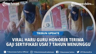 Viral, Momen Haru Guru Honorer Terima Gaji Sertifikasi Usai 7 Tahun Menunggu, Langsung Sujud Syukur