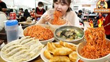 수원 3대맛집 보영만두에서 🔥매운쫄면🔥 도전먹방!!!🥵 | Very spicy jjolmyeon with Dumpling Mukbang