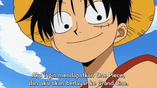 harapan luffy menjadi bajak laut