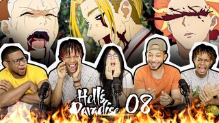 Jigokuraku: Hell's Paradise 08 (Reacción) | Tenza ES DIOS!