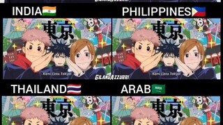 Jujutsu kaisen dub 6 bahasa