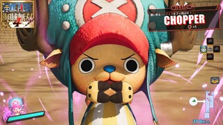 【ONE PIECE 海賊無双4】チョッパー モーション集 Chopper Moveset