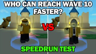 Golden Scout vs Golden Crook Boss SPEEDRUN TEST | TDS