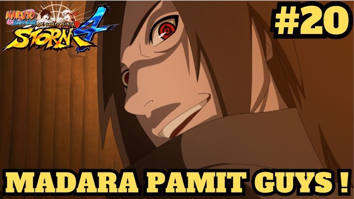 Madara Meninggalkan Konoha ! Naruto Shippuden Ultimate Ninja Storm 4 Indonesia #20