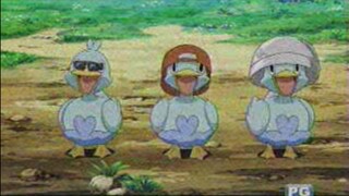 Pokémon Black & White Tagalog - Dancing With the Ducklett Trio