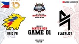 Blacklist International VS Onic PH (Game 01) MPL PH Season 10 | Week 3 Day 01