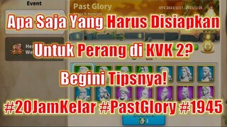 Apa Saja Yg Perlu Disiapkan Untuk Perang Besar di KVK 2? Begini Tipsnya! Rise of Kingdoms Indonesia
