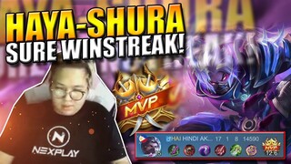 HAYA-SHURA NG PINAS!! SUREWIN KAPAG HAYABUSA!