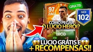 AGORA A EA ACERTOU! 😱 COMO PEGAR LÚCIO HERÓIS DE GRAÇA & NOVAS RECOMPENSAS HOJE 🤯🔥 - FC MOBILE 2024