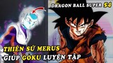 Thiên sứ Merus giúp Goku luyện tập Bản Năng Vô Cực bị lộ - Dragon Ball Super