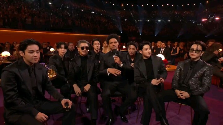 BTS INTERVIEW GRAMMY