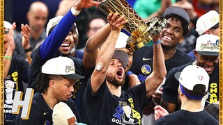 Golden State Warriors Trophy Presentation Ceremony - 2022 NBA Finals