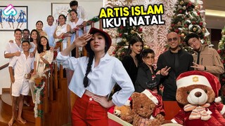 NGAKU MUSLIM TAPI RAYAKAN NATAL! Inilah 7 Artis Islam yang Ikut Merayakan Natal di Tahun Baru