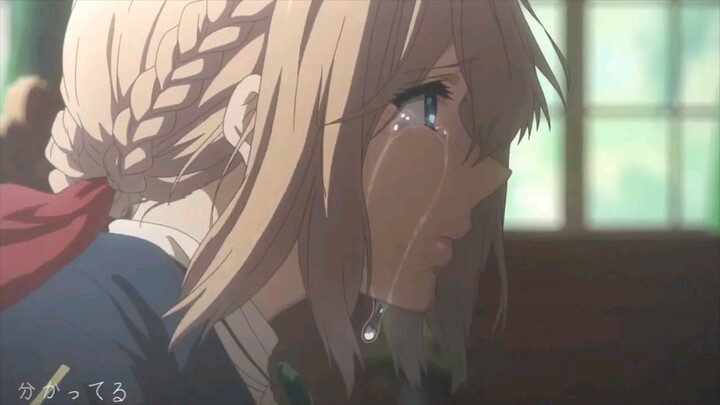 AMV violet evergarden penuh rasa kesedihan dan memanjakan