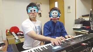 [Song tấu piano] Tàu lửa Thomas và Những người bạn